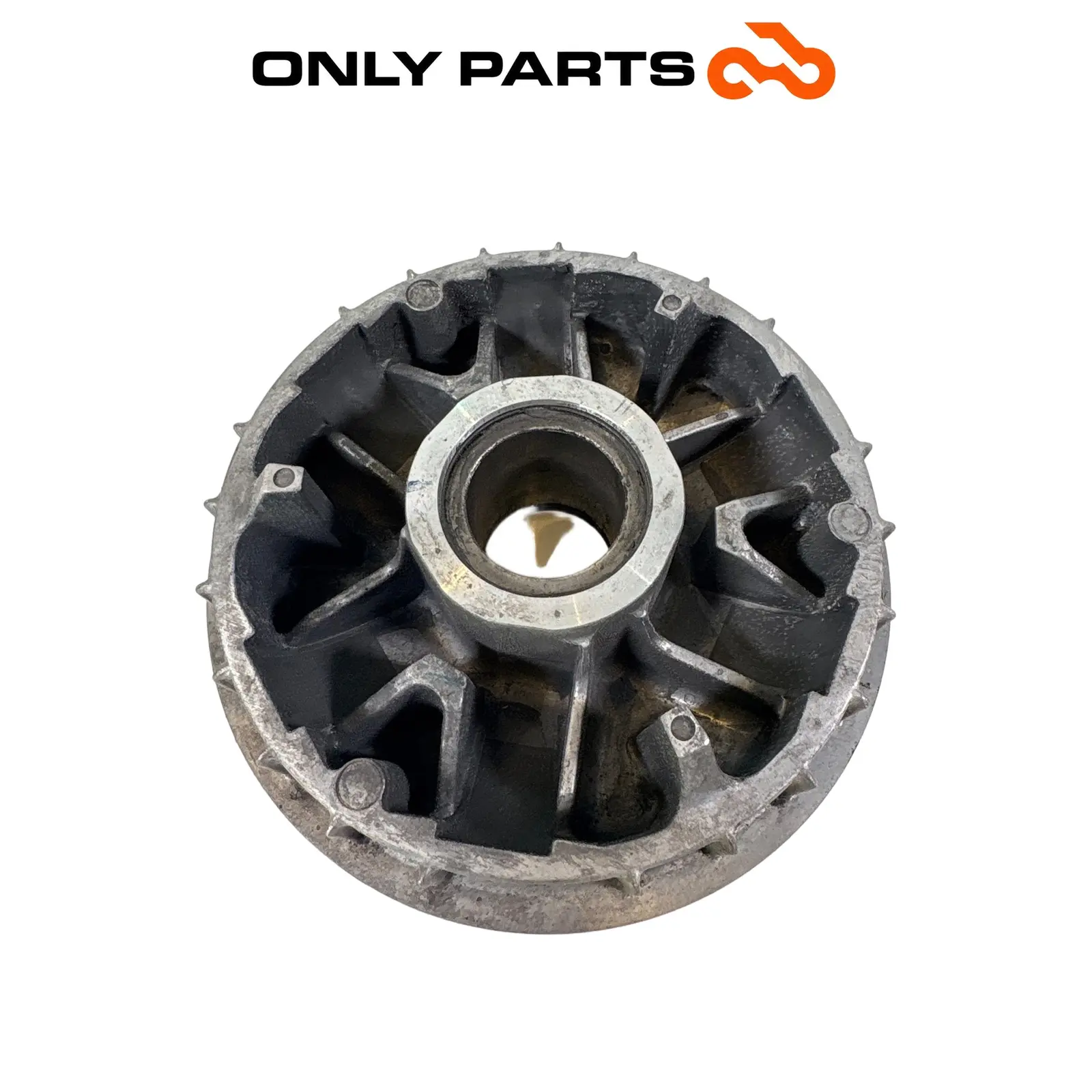 VARIATORE SEMIPULEGGIA MOBILE CALOTTA BOCCOLA RULLI HONDA SH 300 2011 / VARIATOR Honda SH 300cc 2011 Grigio usato — foto reale 3
