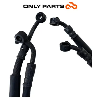 Tubi Freno Con Valvola Ritardo CBS Nissin Honda SH 300 2011 / Brake Hose Delay Honda SH 300cc 2011 Grigio usato — foto reale 6