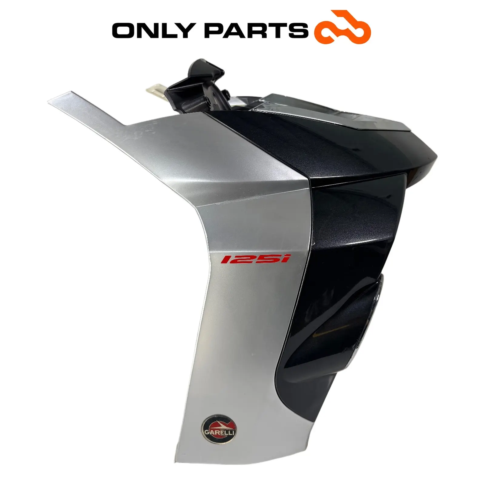 Scudo anteriore completo Garelli XO 125cc 2010 Grigio usato — foto reale 10