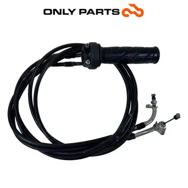 Comando Gas Manopola Con Cavi Acceleratore Honda SH 300 2011 / Throttle Cables Honda SH 300cc 2011 Grigio usato — foto reale 3