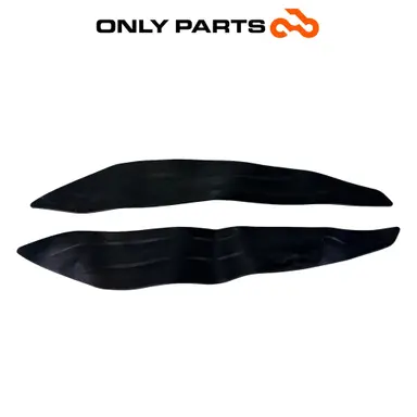 COPPIA TAPPETINI PEDANA GOMMA HONDA PCX 125 2014 64326-K35-V000 FLOOR MAT Honda PCX 125cc usato — foto reale 2