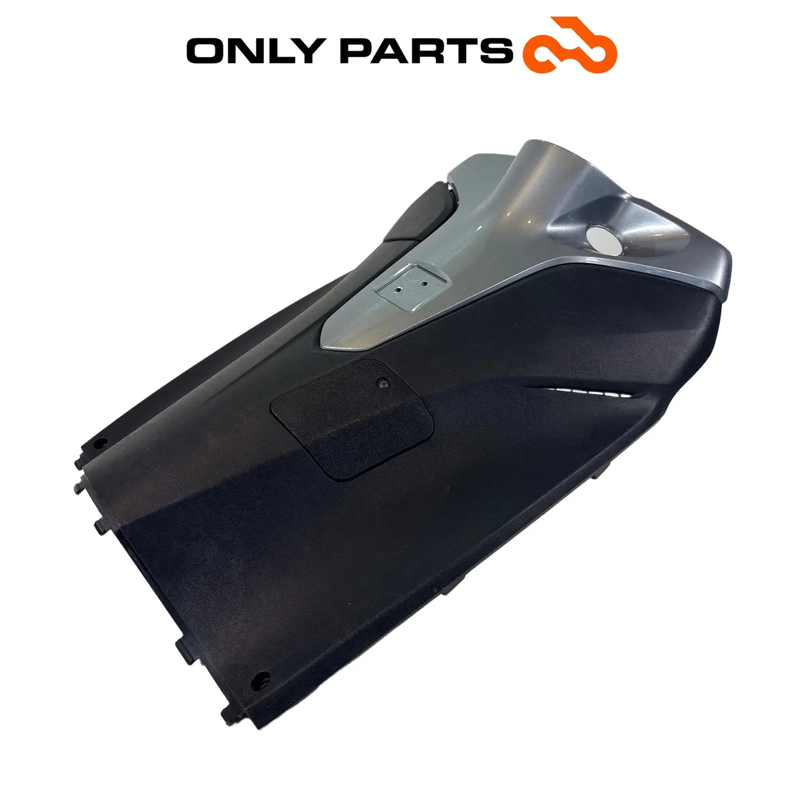 RETROSCUDO CONTROSCUDO INTERNO HONDA SH 300 2011 OEM 81132-KTW-B000 LEG SHIELD Honda SH 300cc 2011 Grigio usato — foto reale 2