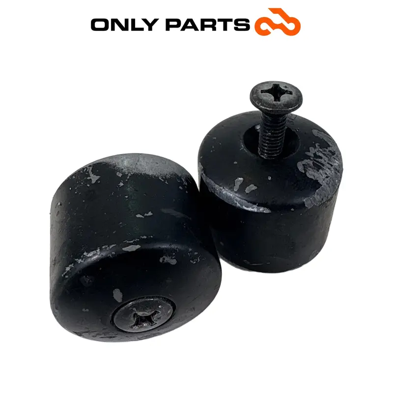 COPPIA CONTRAPPESI BILANCIERI TERMINALI MANUBRIO HONDA SH 300 2011 / BAR ENDS — 3