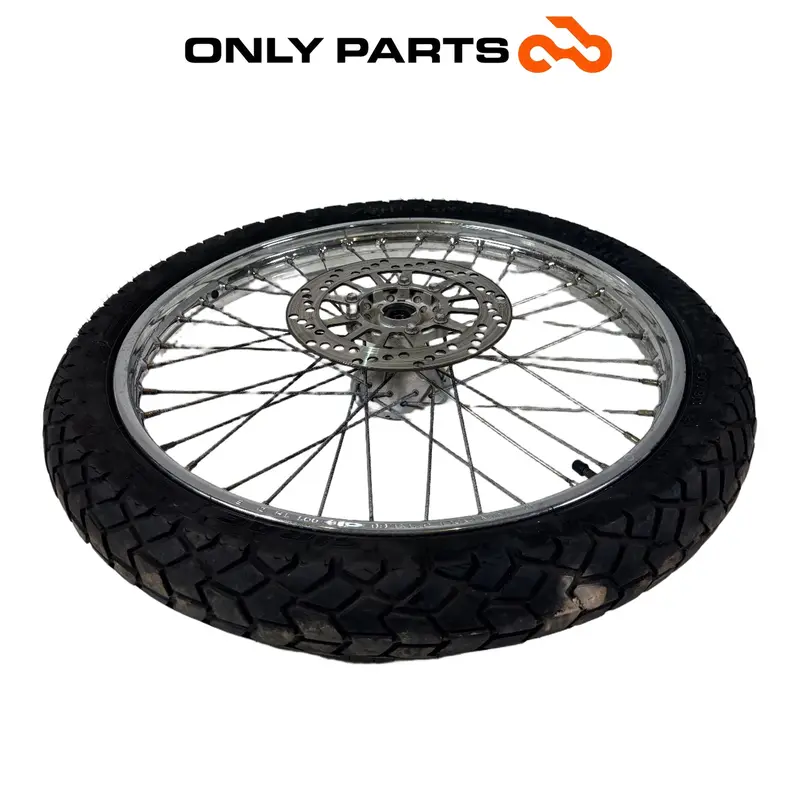 CERCHIO RUOTA ANTERIORE A RAGGI DA 21 CON DISCO FRENO YAMAHA DT 125 2005 / WHEEL — 2