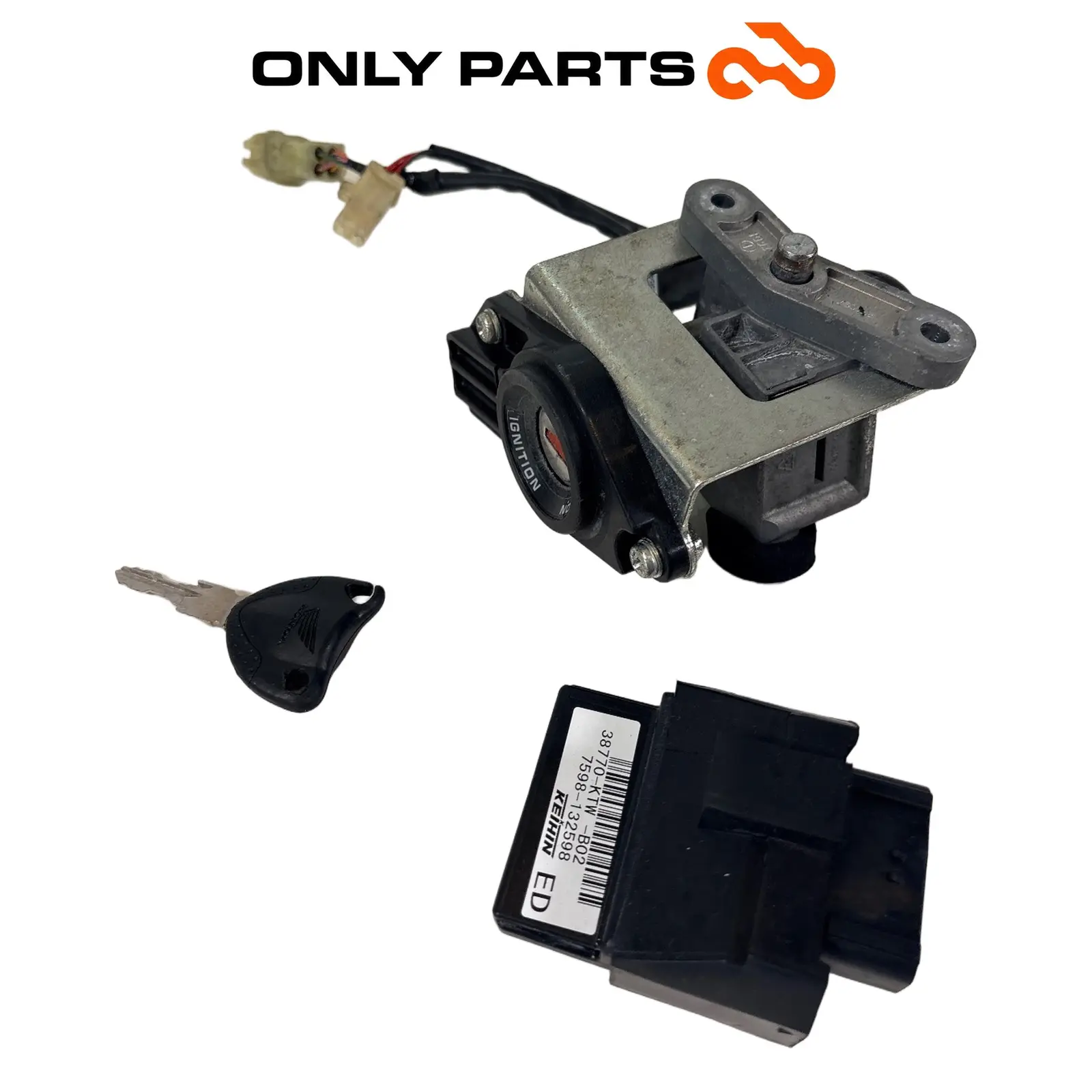 Kit chiave + centralina Honda SH 300cc 2011 Grigio usato — foto reale 1