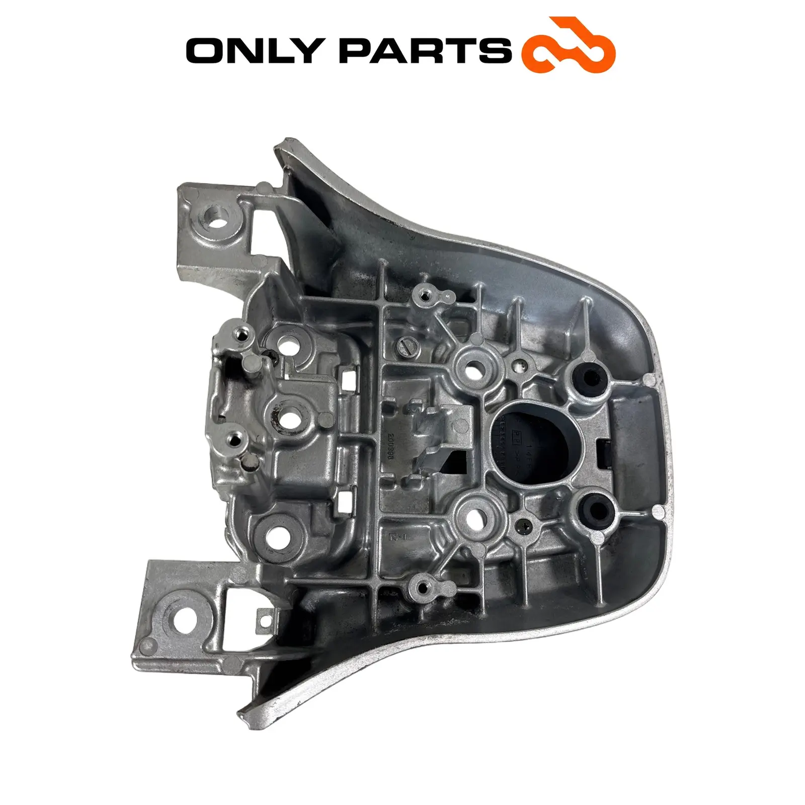 Staffa supporto maniglione posteriore Suzuki Burgman 400cc 2004 Grigio usato — foto reale 6