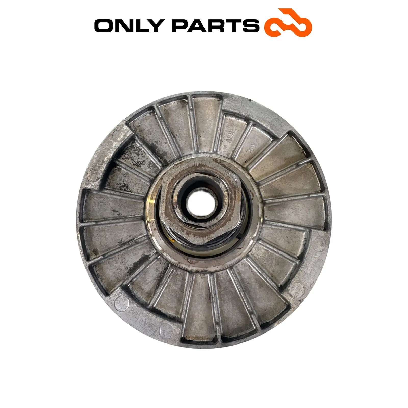 PULEGGIA CONDOTTA CORRETTORE DI COPPIA HONDA SH 300 2011 / DRIVEN PULLEY FACE Honda SH 300cc 2011 Grigio usato — foto reale 6
