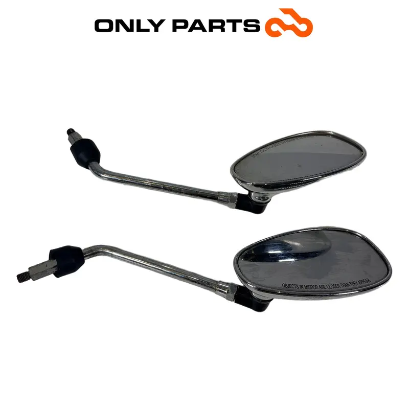 COPPIA SPECCHIETTI RETROVISORI CROMATI ORIGINALI PIAGGIO BEVERLY 300 2010 MIRROR — 5