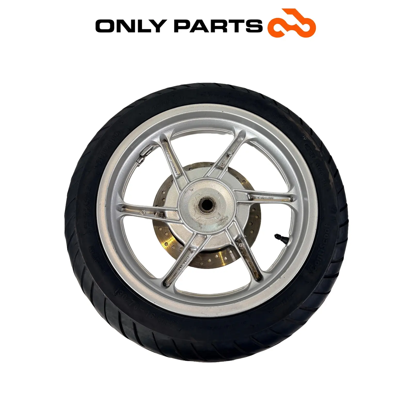 Cerchio posteriore Honda SH 300cc 2011 Grigio usato — foto reale 7