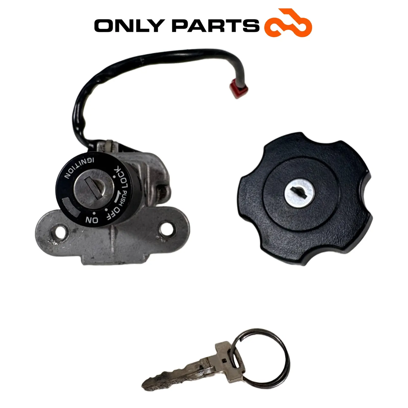 Kit chiavi completo Yamaha DT 125cc 2005 usato — foto reale 1