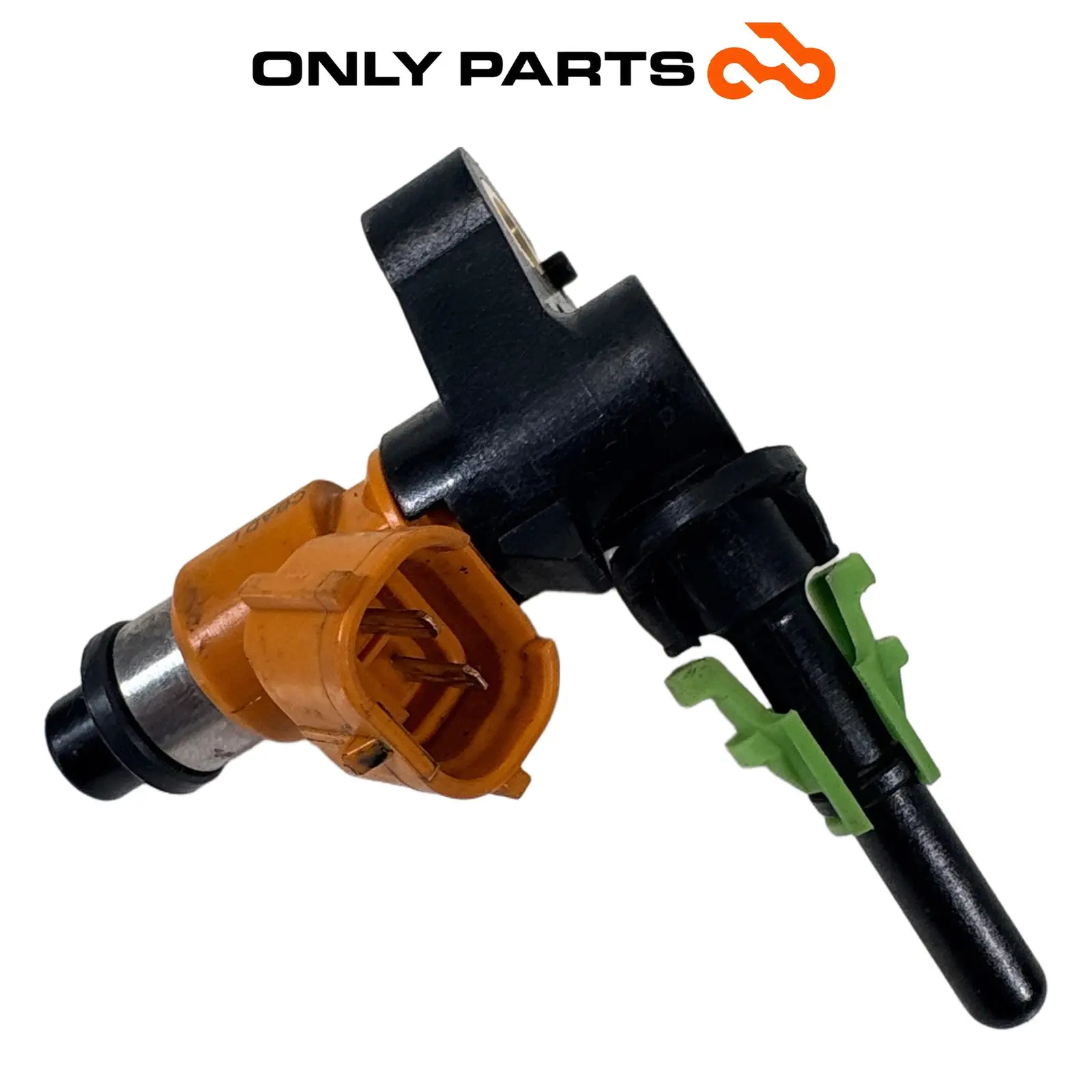 INIETTORE BENZINA CON RACCORDO ATTACCO TUBO HONDA SH 300 2011 / FUEL INJECTOR Honda SH 300cc 2011 Grigio usato — foto reale 2