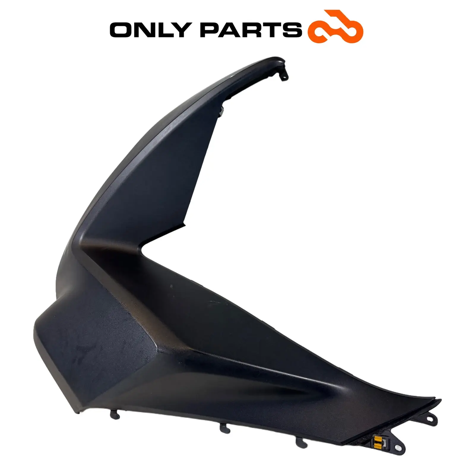 CARENA ANTERIORE SINISTRA HONDA PCX 125 2014 64502-K35-V001 COVER FRONT NERA Honda PCX 125cc usato — foto reale 2