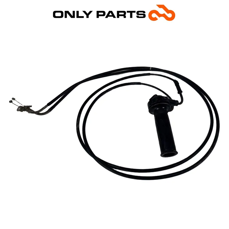 MANOPOLA DESTRA DX COMANDO GAS + CAVI ACCELERATORE YAMAHA X-MAX 250 2008 OEM — 4