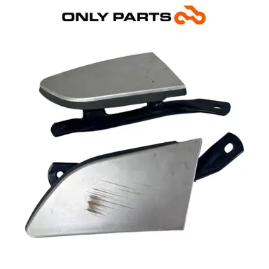 Coppia pedane passeggero posteriore Garelli XO 125cc 2010 Grigio usato — foto reale 2