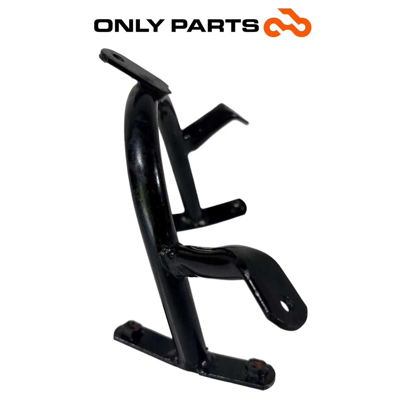 Staffa supporto telaietto manubrio Garelli XO 125cc 2010 Grigio usato — foto reale 3
