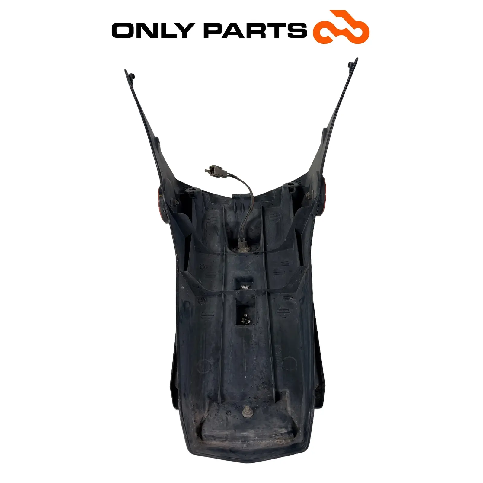 parafango posteriore / portatarga Kymco People S 200cc 2013 Grigio usato — foto reale 6