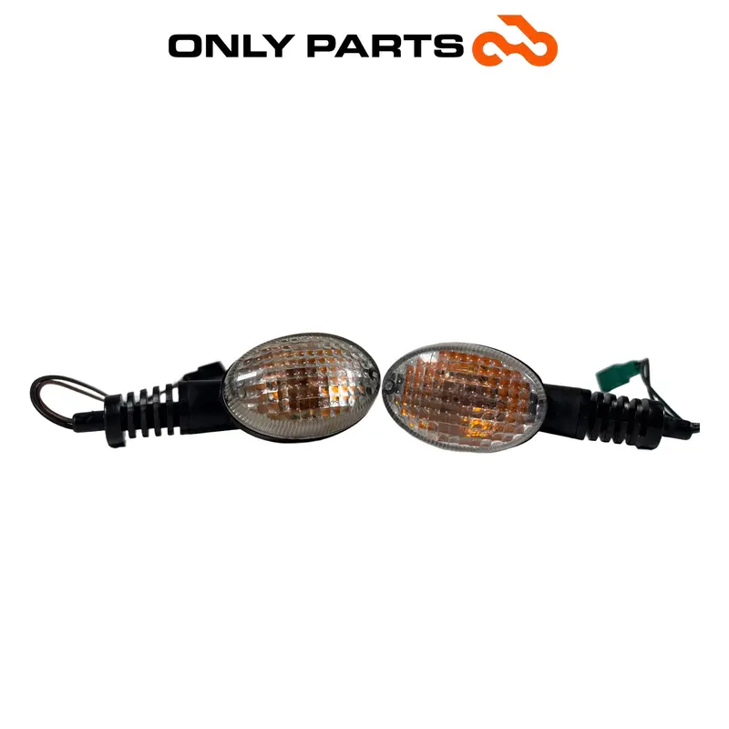 COPPIA FRECCE INDICATORI DIREZIONE ORIGINALI LATO SX YAMAHA DT 125 2005 / BLINK — 5