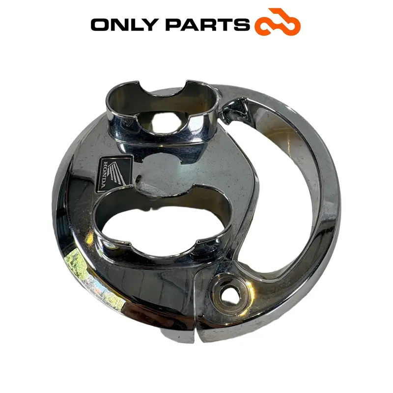 COVER CAVALLOTTO COPERCHIO MANUBRIO CROMATO ORIGINALE HONDA PCX 125 2014 / CLAMP — 4