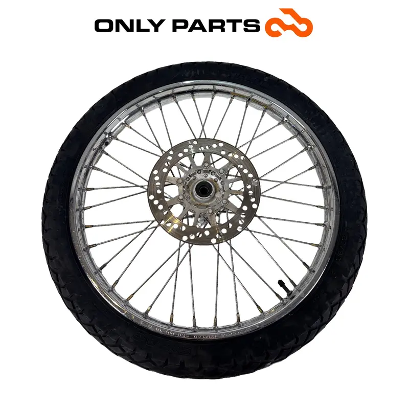 CERCHIO RUOTA ANTERIORE A RAGGI DA 21 CON DISCO FRENO YAMAHA DT 125 2005 / WHEEL
