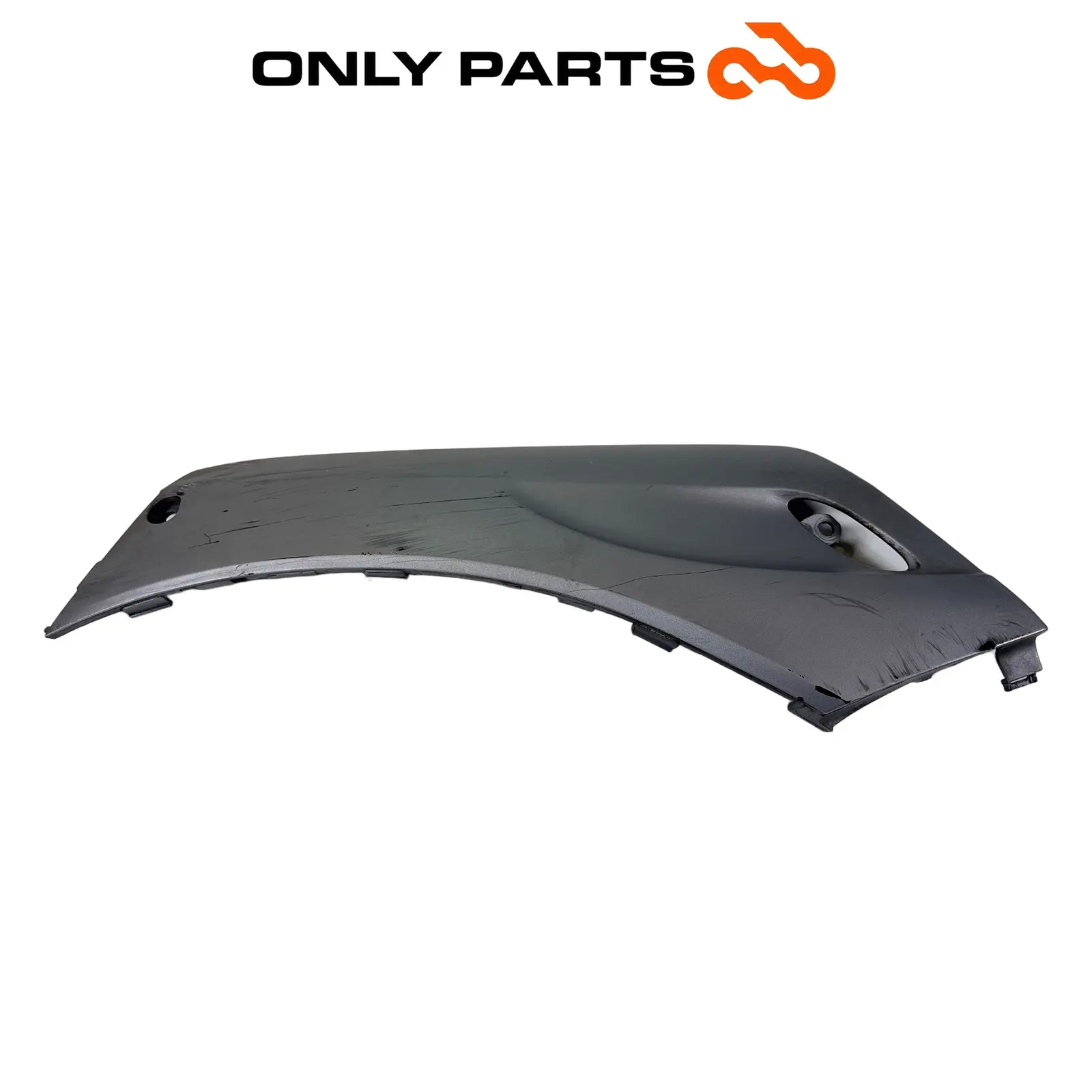 Carena Sottopedana Destra Grigio Honda SH 300 2011 OEM 64325-KTW-9000 R Lower Honda SH 300cc 2011 Grigio usato — foto reale 4