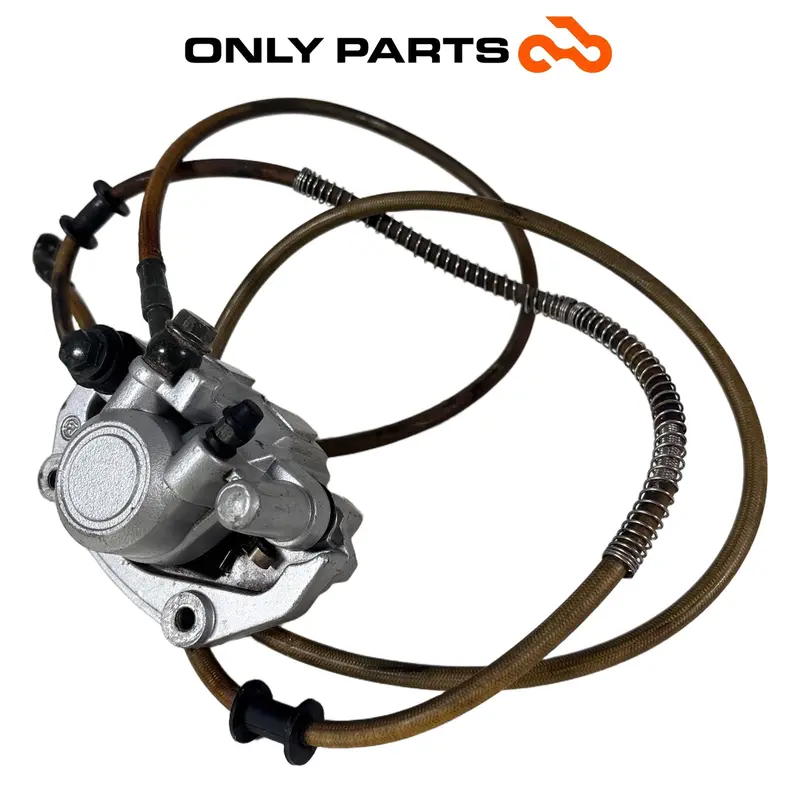 PINZA FRENO POSTERIORE CON TUBO GARELLI XO 125 2010 REAR BRAKE CALIPER ORIGINALE