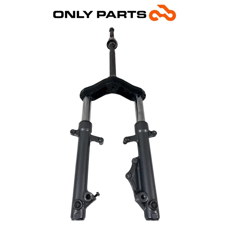 FORCELLA ANTERIORE COMPLETA STELI + PIASTRA YAMAHA X-MAX 250 2008 / FORK OEM — 2
