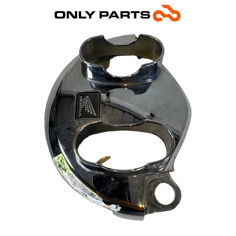 COVER CAVALLOTTO COPERCHIO MANUBRIO CROMATO ORIGINALE HONDA PCX 125 2014 / CLAMP — 5