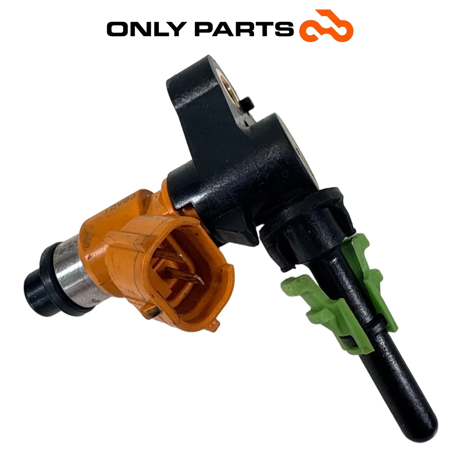 INIETTORE BENZINA CON RACCORDO ATTACCO TUBO HONDA SH 300 2011 / FUEL INJECTOR Honda SH 300cc 2011 Grigio usato — foto reale 4
