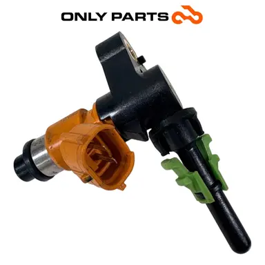 INIETTORE BENZINA CON RACCORDO ATTACCO TUBO HONDA SH 300 2011 / FUEL INJECTOR Honda SH 300cc 2011 Grigio usato — foto reale 4