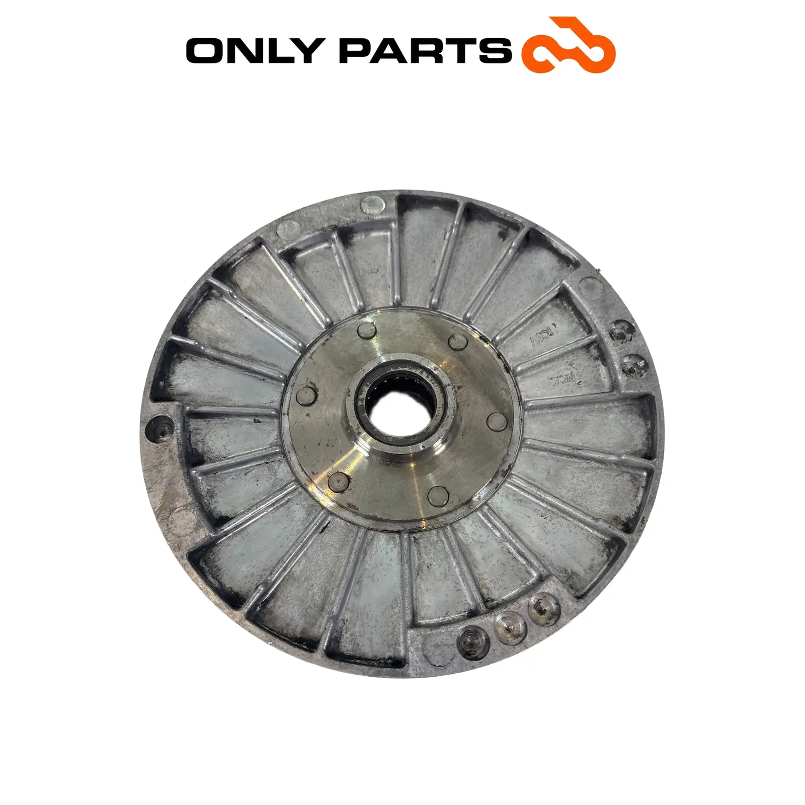 PULEGGIA CONDOTTA CORRETTORE DI COPPIA HONDA SH 300 2011 / DRIVEN PULLEY FACE Honda SH 300cc 2011 Grigio usato — foto reale 4