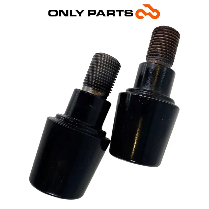 COPPIA CONTRAPPESI MANUBRIO TERMINALI YAMAHA X-MAX 250 2008 / BAR ENDS OEM — 5