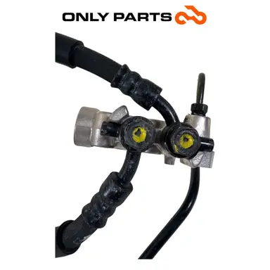 Tubi Freno Con Valvola Ritardo CBS Nissin Honda SH 300 2011 / Brake Hose Delay Honda SH 300cc 2011 Grigio usato — foto reale 8