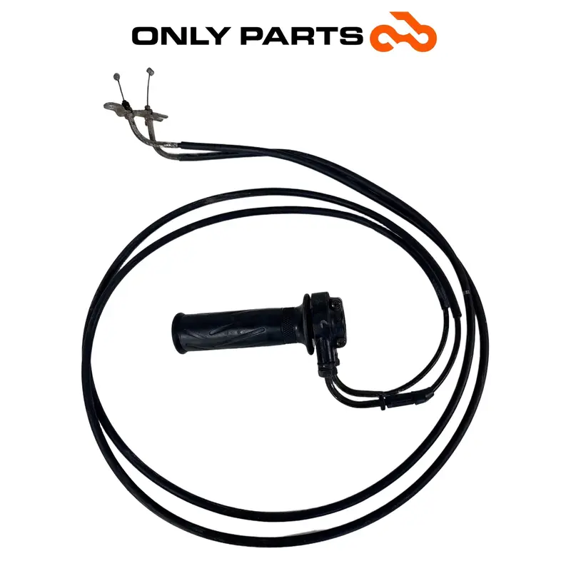 MANOPOLA DESTRA DX COMANDO GAS + CAVI ACCELERATORE YAMAHA X-MAX 250 2008 OEM