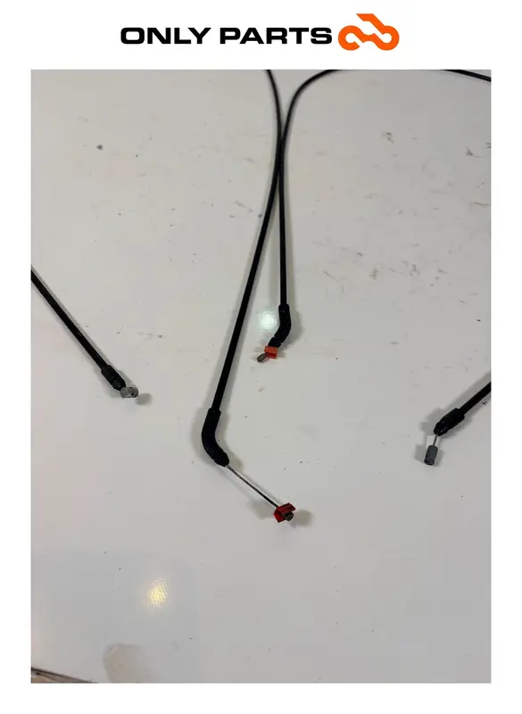 COPPIA CAVI SBLOCCO SELLA VANO PIAGGIO MP3 HYBRID 300 2010 SEAT RELEASE CABLE — 5