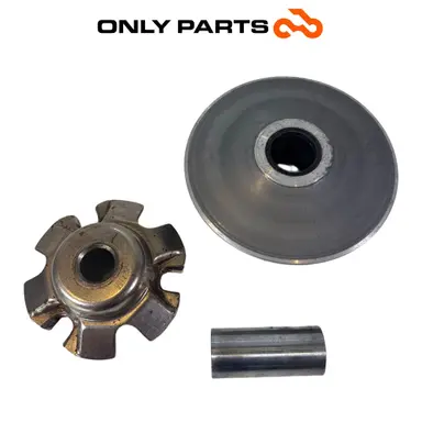 VARIATORE SEMIPULEGGIA MOBILE CALOTTA BOCCOLA RULLI HONDA SH 300 2011 / VARIATOR Honda SH 300cc 2011 Grigio usato — foto reale 1