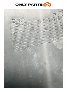Parafango posteriore interno Garelli XO 125cc 2010 Grigio usato — foto reale 9