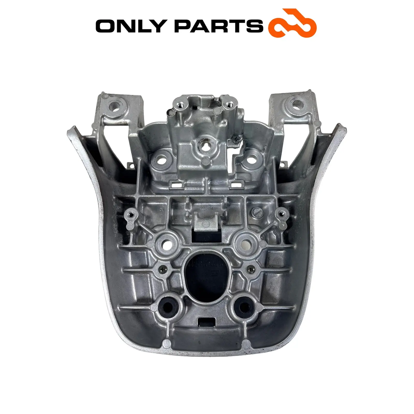 Staffa supporto maniglione posteriore Suzuki Burgman 400cc 2004 Grigio usato — foto reale 7