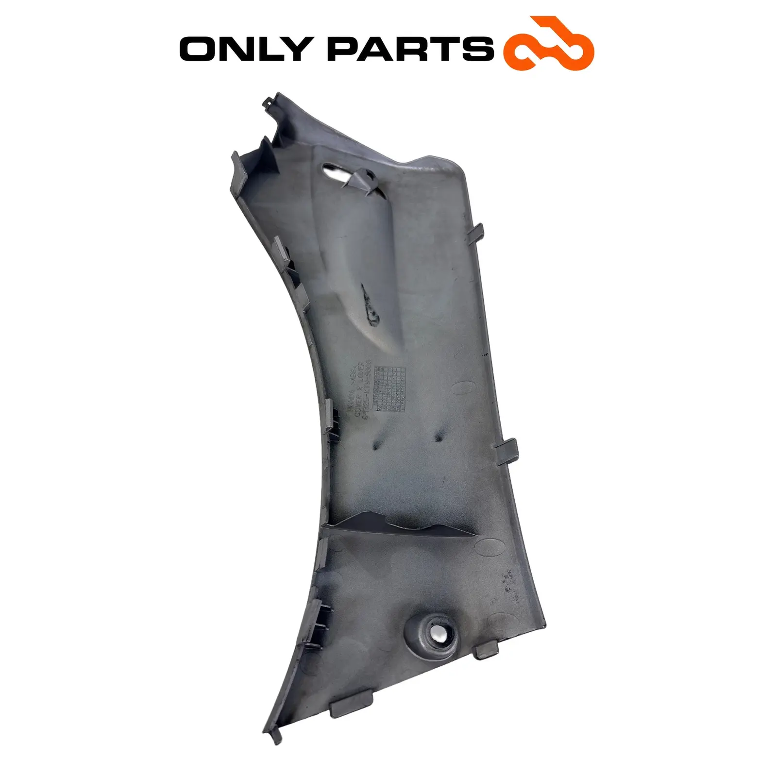Carena Sottopedana Destra Grigio Honda SH 300 2011 OEM 64325-KTW-9000 R Lower Honda SH 300cc 2011 Grigio usato — foto reale 9