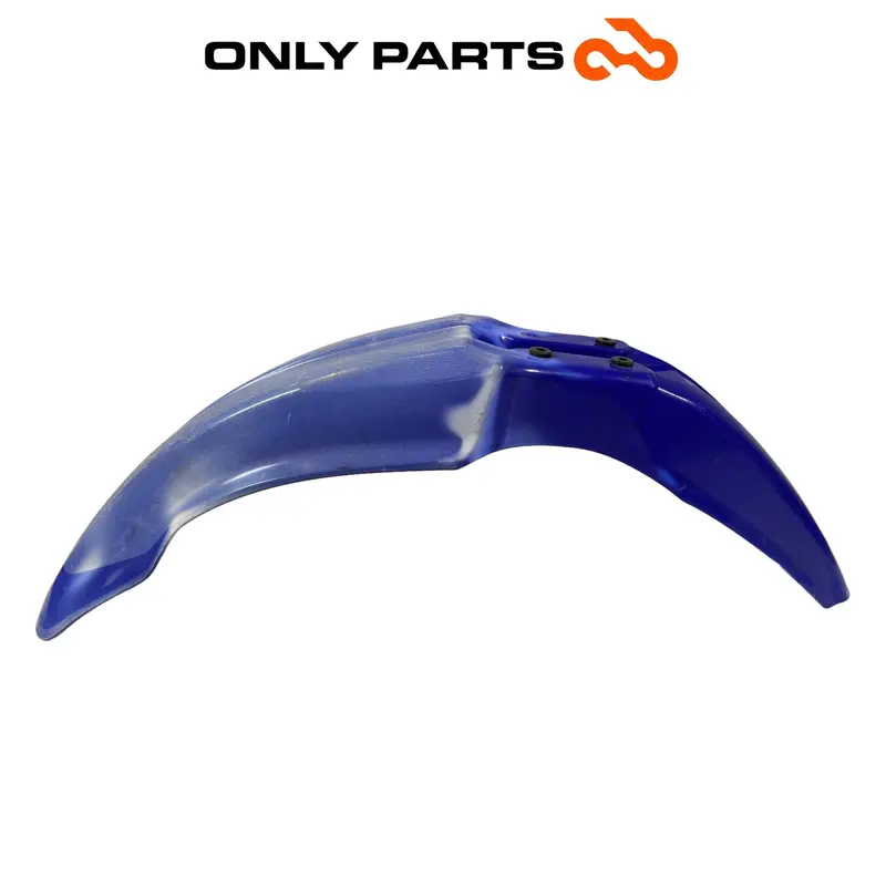 PARAFANGO ANTERIORE CROSS MOTARD IN PLASTICA NERA YAMAHA DT 125 2005 FENDER OEM — 2