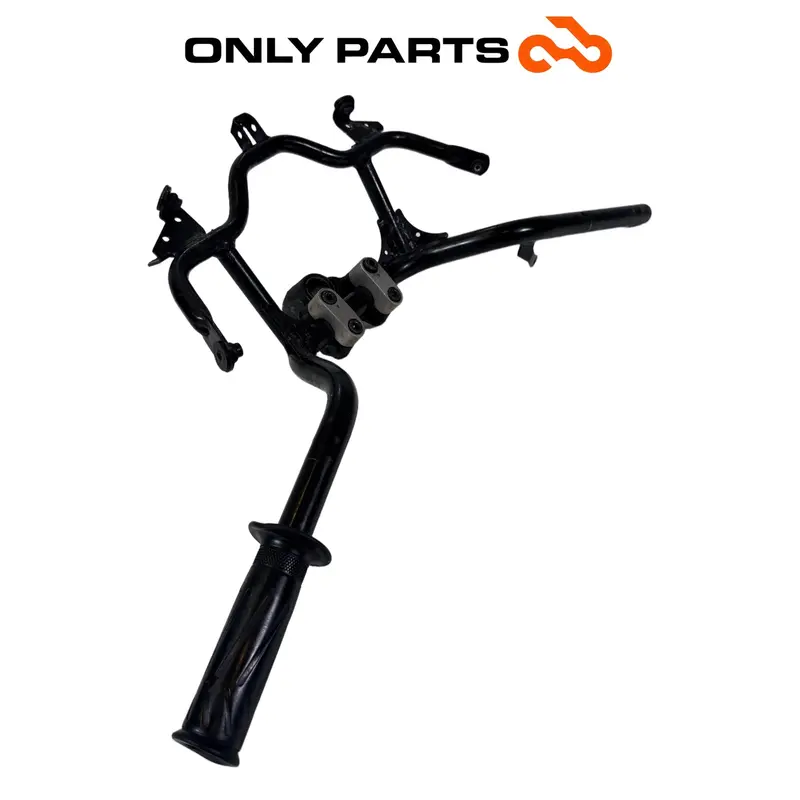 MANUBRIO CON MANOPOLA SINISTRA ORIGINALE YAMAHA X-MAX 250 2008 / HANDLEBAR OEM — 4