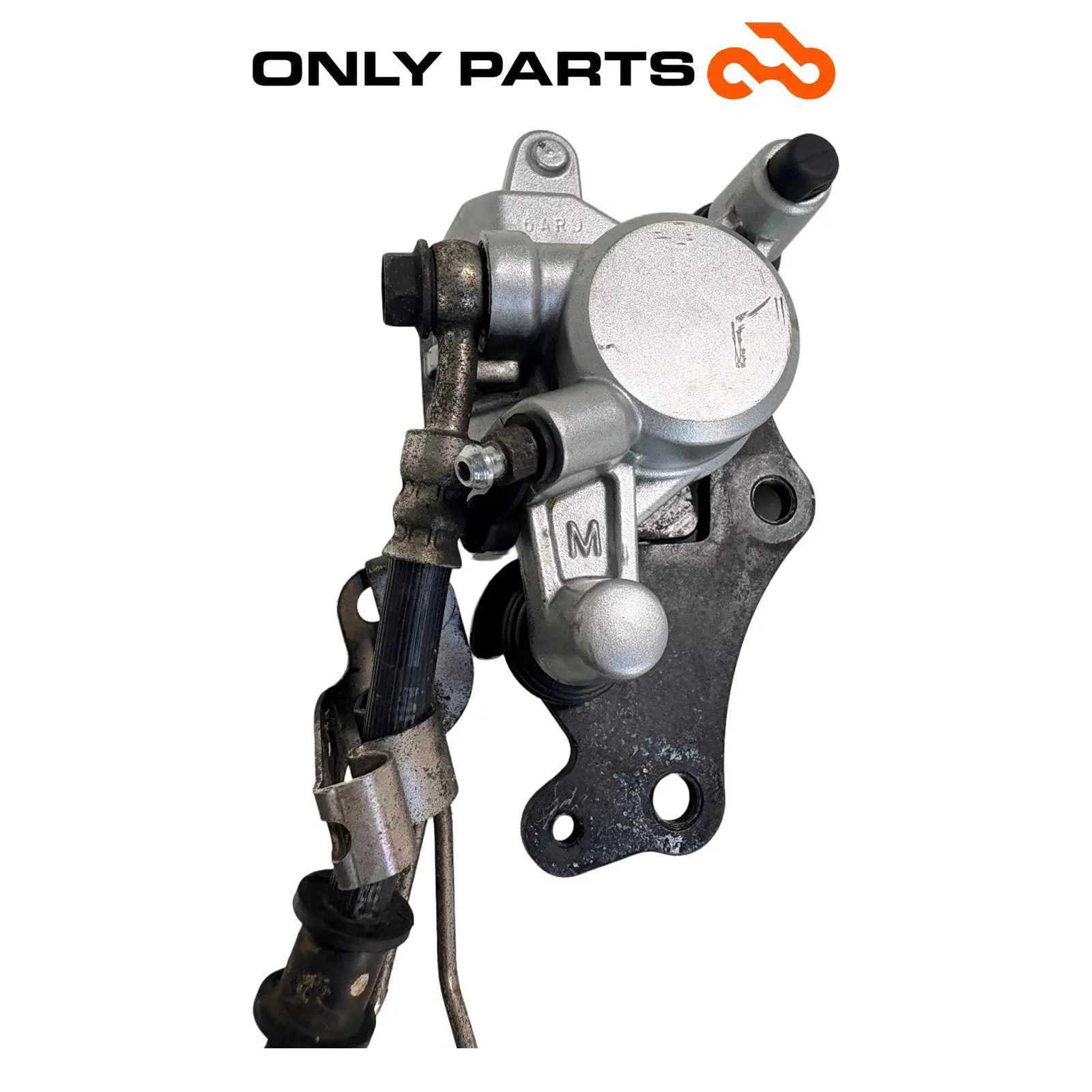 pinza freno anteriore + tubo freno Yamaha Xenter 150cc usato — foto reale 6