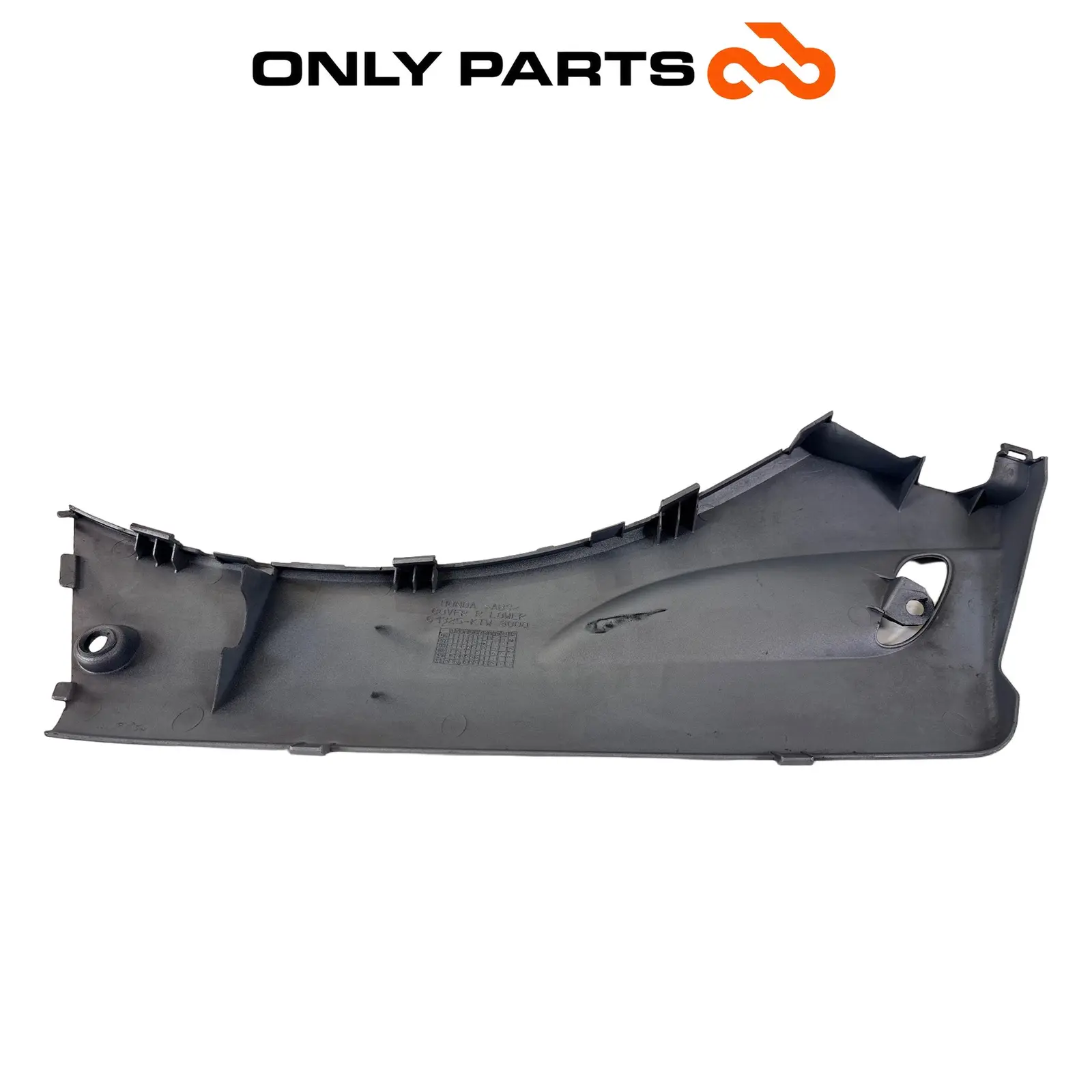 Carena Sottopedana Destra Grigio Honda SH 300 2011 OEM 64325-KTW-9000 R Lower Honda SH 300cc 2011 Grigio usato — foto reale 10