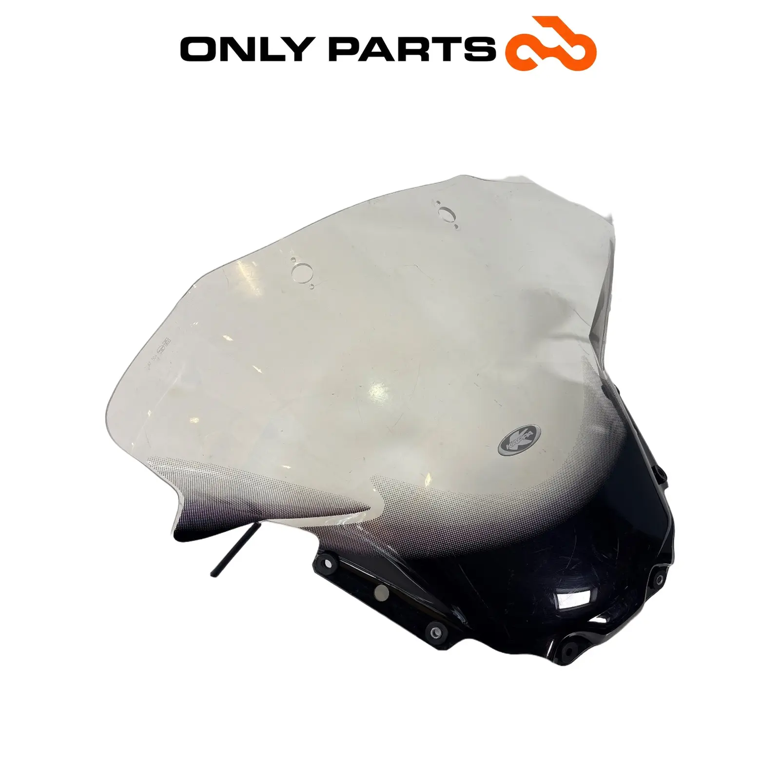Parabrezza Cupolino Kappa Fume Con Base Piaggio MP3 Hybrid 300 2010 Windshield Piaggio MP3 Hybrid 300cc usato — foto reale 2
