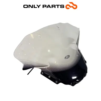 Parabrezza Cupolino Kappa Fume Con Base Piaggio MP3 Hybrid 300 2010 Windshield Piaggio MP3 Hybrid 300cc usato — foto reale 2