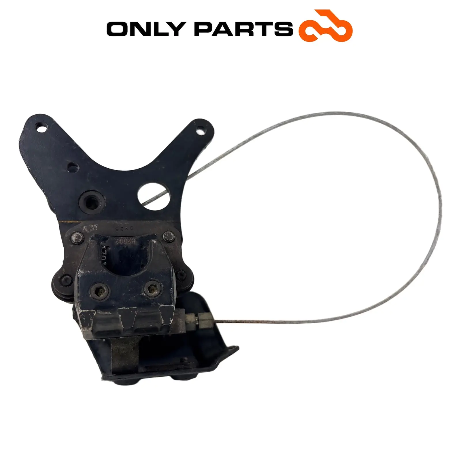 PINZA FRENO STAZIONAMENTO MECCANICA CON STAFFA E CAVO PIAGGIO MP3 HYBRID 300 2010 Piaggio MP3 Hybrid 300cc usato — foto reale 9