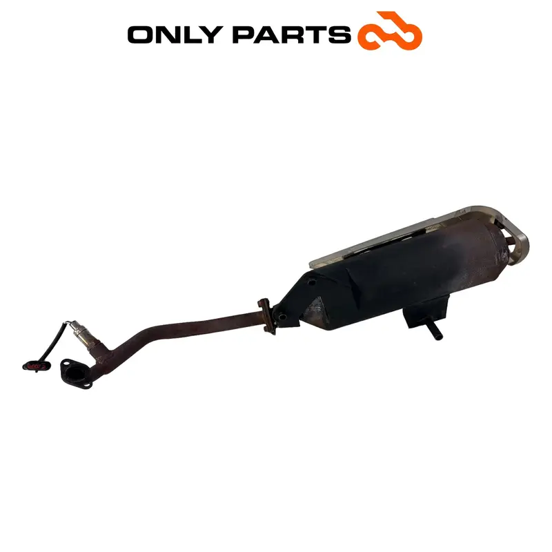 MARMITTA COMPLETA SCARICO SILENZIATORE GARELLI XO 125 2010 EXHAUST ORIGINALE — 4