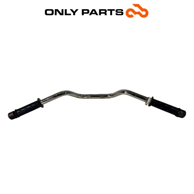 MANUBRIO STERZO CROMATO ORIGINALE PIU CONTRAPPESI HONDA PCX 125 CC 2014 / BAR — 3