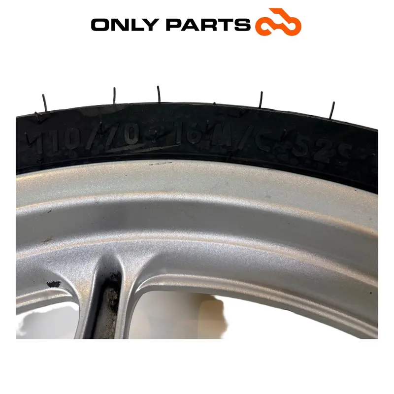 CERCHIO RUOTA ANTERIORE IN LEGA DA 16 CON DISCO HONDA SH 300 2011 / FRONT WHEEL — 5