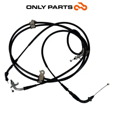 CAVI ACCELERATORE GAS HONDA PCX 125 2014 COPPIA THROTTLE CABLE ORIGINALI Honda PCX 125cc usato — foto reale 1