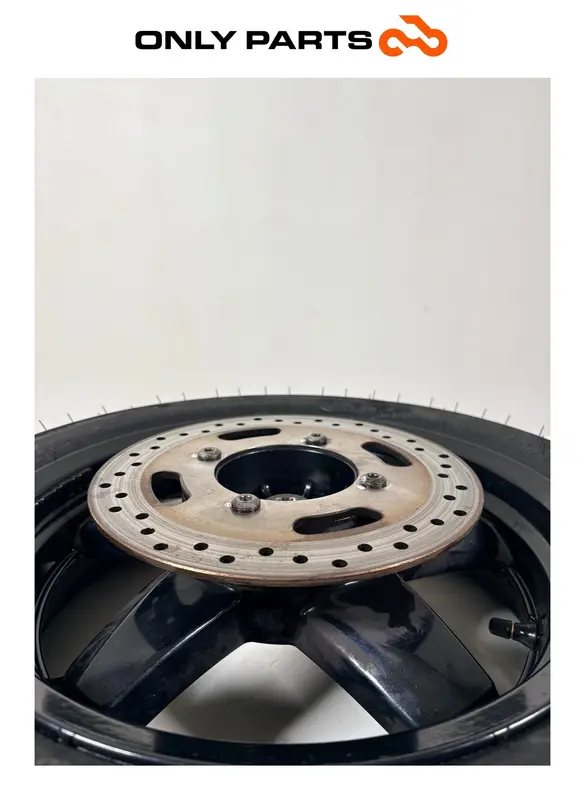 CERCHIO POSTERIORE + DISCO FRENO + GOMMA 110/70-14 YAMAHA X-MAX 250 2008 OEM — 4